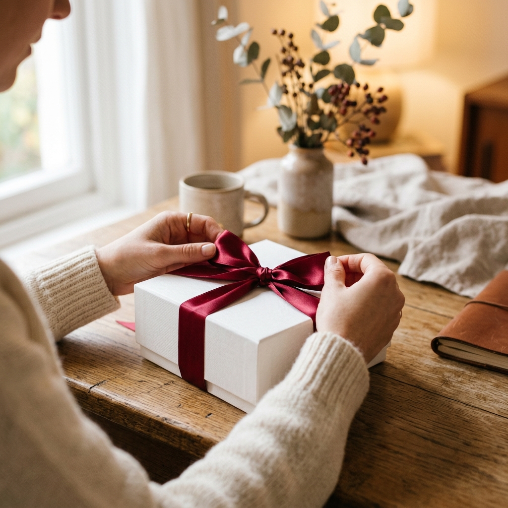 Personalized anniversary hamper unboxing